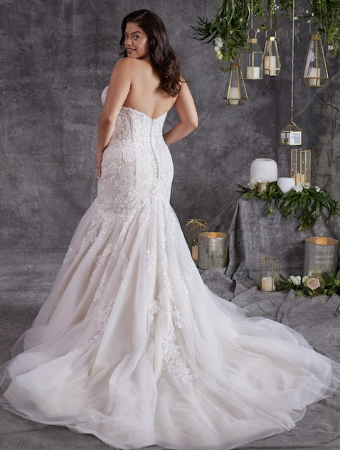 Maggie Sottero Style #Danielle 23MT048A02 (Plain Tulle, Added Hem Lace) #1 thumbnail