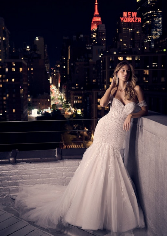 Maggie Sottero Style #Danielle 23MT048A02 (Plain Tulle, Added Hem Lace) #2 thumbnail