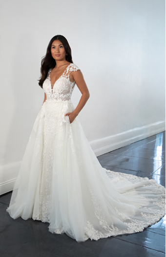 Martina Liana Style #1463 w/ overskirt #0 default thumbnail