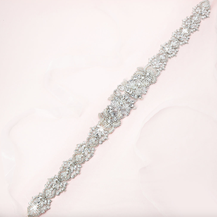 Heirloom Bridal Style #Ania Crystal Belt B061S Default Thumbnail Image