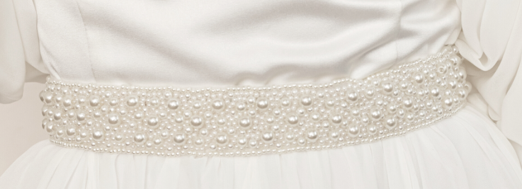 Heirloom Bridal Style #Afton Pearl Belt Default Thumbnail Image
