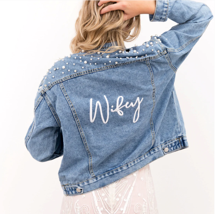 Heirloom Bridal Style #Classic Pearl Studded Jacket Default Thumbnail Image