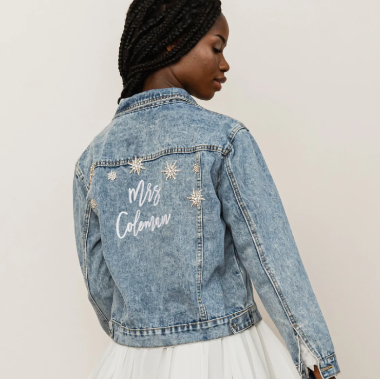 Heirloom Bridal Style #Star Struck Denim Jacket Default Thumbnail Image