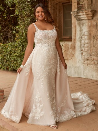 Maggie Sottero Style #Albany (Glitter Tulle)- 22MK508 #2 thumbnail