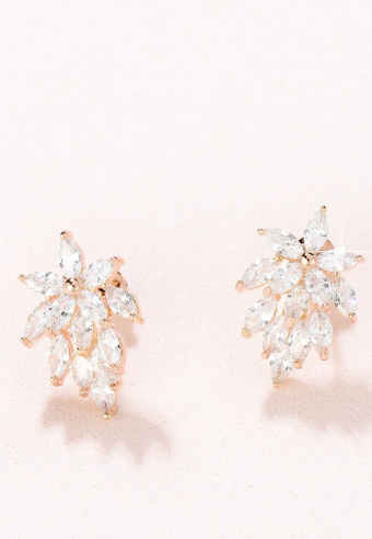 Heirloom Bridal Style #Sylvia CZ Earrings E013 #0 default thumbnail