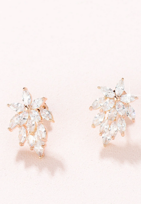 Heirloom Bridal Style #Sylvia CZ Earrings E013 Default Thumbnail Image