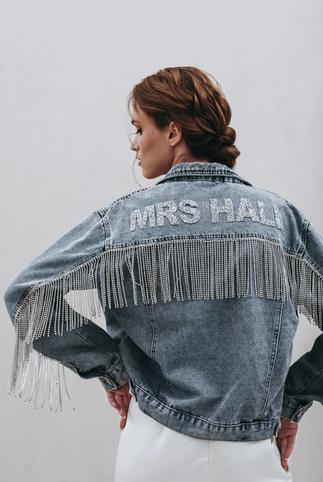 Heirloom Bridal Style #Rhinestone Fringe Jacket Default Thumbnail Image