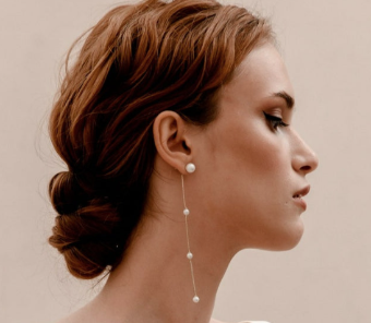 Heirloom Bridal Style #Perl Drop Earrings #0 default thumbnail
