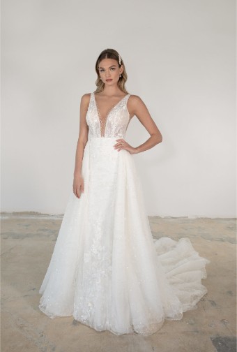 Martina Liana Luxe Style #LE1291 W/ Overskirt #0 default thumbnail