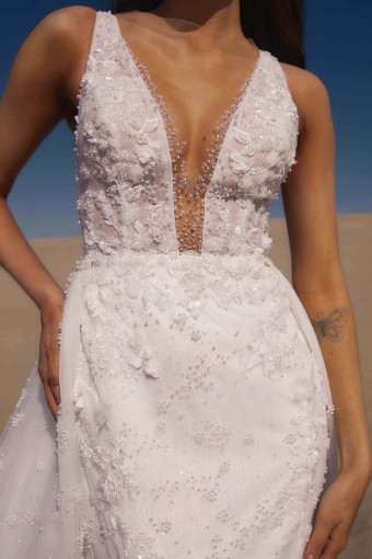 Martina Liana Luxe Style #LE1291 W/ Overskirt #2 thumbnail