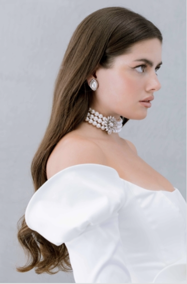 maria elena bridal headpieces