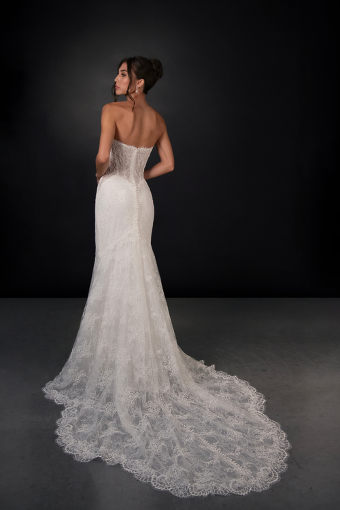 Martina Liana Style #ML2010 #3 (IV-IVR) Ivory Lace and Tulle over Ivory Gown thumbnail