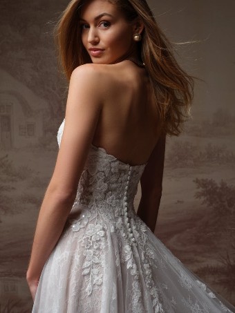 Maggie Sottero Style #Hadley #3 default All Ivory (gown with Ivory Illusion) thumbnail