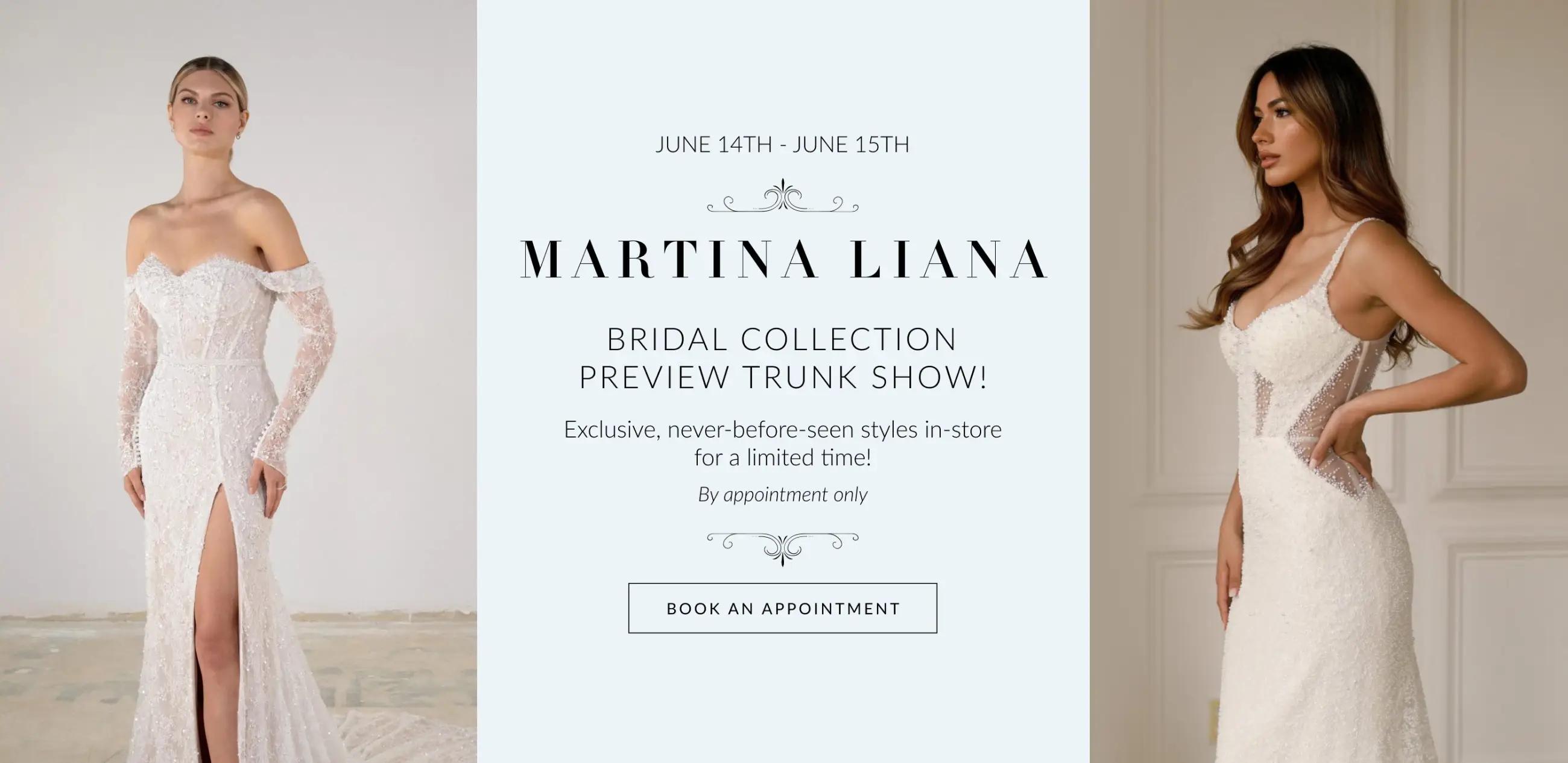Desktop Martina Liana Trunk Show Banner